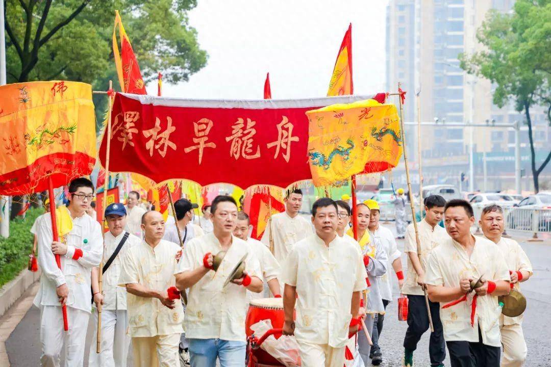 2024年泽林旱龙舟文化旅游节启幕鄂州旱龙舟展馆正式开工(图1)