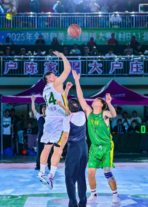 村BA+V超+临超山东草根赛事把“体育+”玩出花_山东宣传网(图1)
